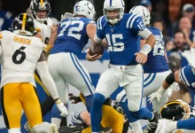 indianapolis colts vs steelers match player stats