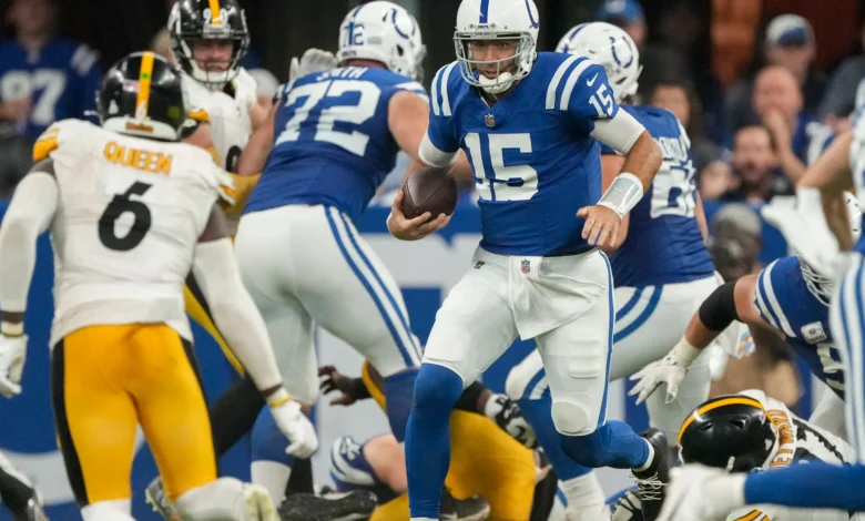 indianapolis colts vs steelers match player stats