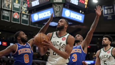 milwaukee bucks vs knicks match player stats​