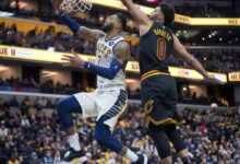 pacers vs cleveland cavaliers match player stats​