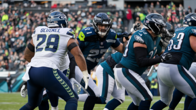 philadelphia eagles vs seahawks match player stats​