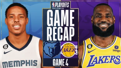 lakers vs memphis grizzlies match player stats​